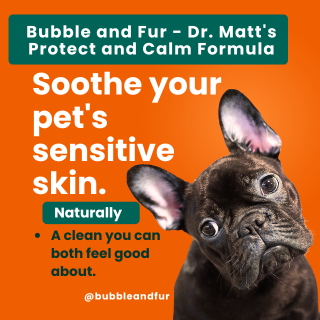Bubble and Fur - Dr. Matt’s Pet Shampoo Bar | Vet‑Formulated, Travel‑Ready